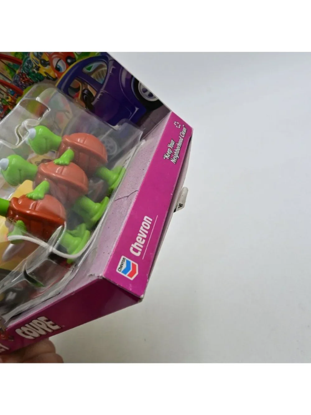 Chevron Cars Pete Pick-Up Patty Patrol Casey Coupe Brandon Bouncer Toy Set New